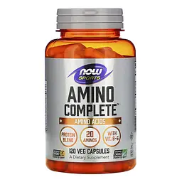 Повний Комплекс Амінокислот з Протеїном Amino Complete - 120 вег.капсул