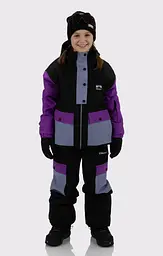 Куртка дитяча Rehall Stussy Junior 2026 140 Чорний-Фіолетовий - мініатюра 4