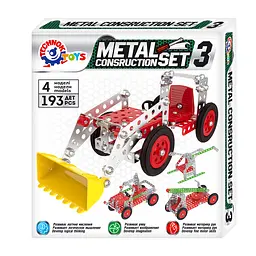 Конструктор металевий "Юний майстер ТехноК" 6412TXK