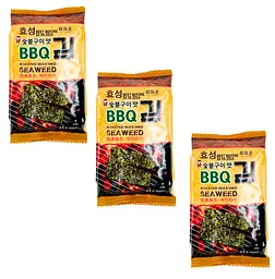 Чіпси норі Ock Roasted Seaweed зі смаком барбекю 4.5г - мініатюра 2