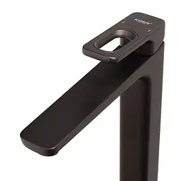 Змішувач для умивальника високий Koer KB-11031-05 KR5434 Чорний матовий - мініатюра 5