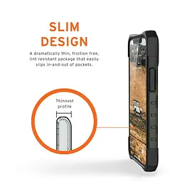 Оригінальний протиударний чохол UAG Pathfinder SE для iPhone 12 Mini (5.4") Forest Camo (112347117271) - мініатюра 10