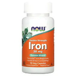 Залізо Подвійної Сили Iron 36мг - 90 вег.капсул