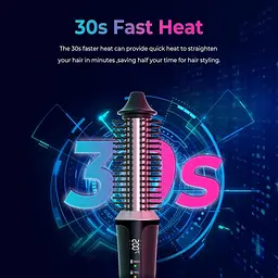 Щітка для випрямлення та завивки UKLISS Thermal Brush Cordless 3 в 1 22 мм - мініатюра 2