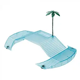 Тераріум для черепах Ferplast TORTUGAS 47 x 36 x h 15,5 см - мініатюра 2