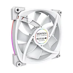 Корпусний вентилятор 140MM AX140 PWM WHITE MONTECH - мініатюра 4
