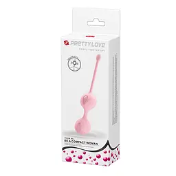 Вагінальні кульки Pretty Love Kegel Tighten Up I рожеві - мініатюра 2