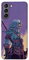 TPU чехол Demsky The witcher ciri для Samsung Galaxy S21