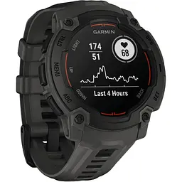 Смарт-годинник Garmin Instinct E 45mm Black with Charcoal Band (010-02933-00) [125567] - мініатюра 3