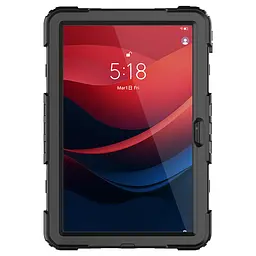 Протиударний захисний чохол для планшета Lenovo Tab M11 TB330, Panzer, чорний, силікон + полікарбонат, накладка з підставкою і ремінцем на плече, з посиленими кутами, 360°, ArmorStandart (ARM82524) - мініатюра 3