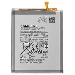 Акумулятор EB-BA505ABU/EB-BA505ABU, Samsung A505 Galaxy A50 /A205 /A207 /A305 /A307 /A507, 4000mAh, оригінал PRC