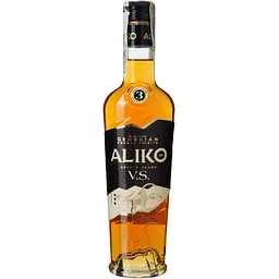 Бренді України Aliko 3 зірки C&W 40% 0.25 л