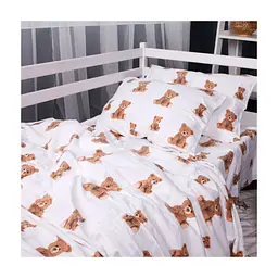 Постільна білизна MirSon 017 Teddy Фланель 2x143x210 Сімейний (2200009655593) - мініатюра 3