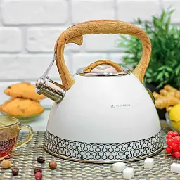 Чайник зі свистком з нержавіючої сталі 3.0 л Edenberg EB-8809