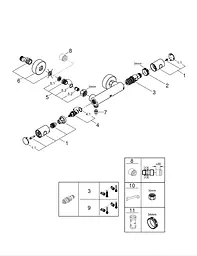 Термостат для душу Grohe Grohtherm 800 Cosmopolitan 34765000 Хром - мініатюра 3
