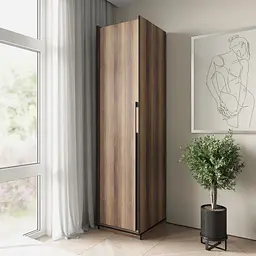 Шафа розпашна Moreli Ramo FR-0012 з полицями та штангою для одягу 518х570х2100 мм Дуб Кверкус