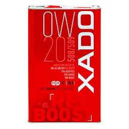 Моторне масло Xado Atomic Oil Red Boost 0W-20 4л(ХА 25294)