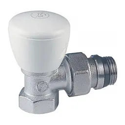 Кран для радіатора Giacomini R5TG кутовий 1/2" регуляційний верхній 30412