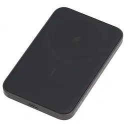 Зовнішній акумулятор (магнітний) Anker 621 Magnetic 5000mAh (A1610012) чорний - мініатюра 2