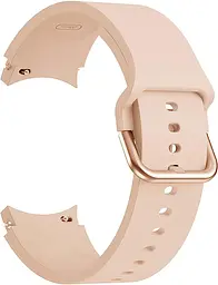Ремінець силіконовий BeWatch Samsung Galaxy Watch 4/5/Pro SoftTouch CBітло-рожевий (0139304) - мініатюра 2