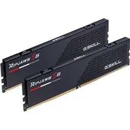 Модуль пам'яті для комп'ютера DDR5 32GB (2x16GB) 6000 MHz Ripjaws S5 G.Skill (F5-6000J3238F16GX2-RS5K) - мініатюра 2