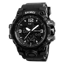 Чоловічий наручний годинник 1155 Black Skmei acs0030852