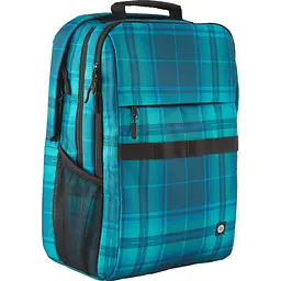 Рюкзак для ноутбука HP 16.1" Campus Tartan Plaid блакитний - мініатюра 2