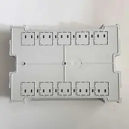 Бокс пластиковий СКІМ 12 модулів вбудований IP40 чорний прозора дверка ( С11902024 ) - мініатюра 10