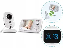 Відеоняня Lionelo BABYLINE 6.1 KAMERA - мініатюра 3