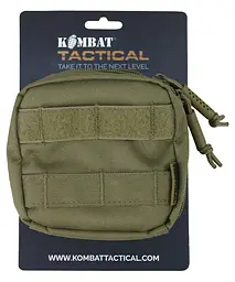 Підсумок Kombat UK Mini Molle Utility Pouch Койот (1000-kb-mimup-coy) - мініатюра 4