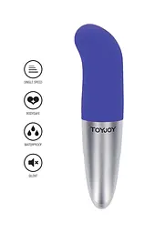 Міні-вібратор ToyJoy Viberette G-Spot 12 см (фіолетовий) - мініатюра 5