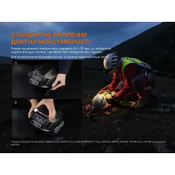 Кріплення на шолом для налобних ліхтарів Fenix ALG-04 V.2.0 - мініатюра 11