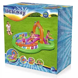 Надувний ігровий центр Bestway Sing'n Splash BW з гіркою та фонтаном - мініатюра 10