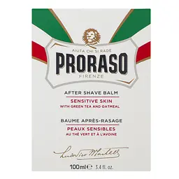 Бальзам після гоління Proraso, з екстрактом зеленого чаю та вівса, для чутливої шкіри, 100 мл - мініатюра 3