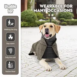Стильне пальто для собак Wan Talk Stylish Cold Weather Coat, L - мініатюра 6