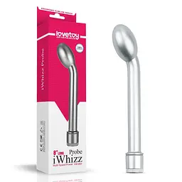 Вібратор Probe iWhizz 8'' 21 см сріблястий - мініатюра 2