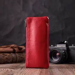 Оригінальна ключниця із натуральної шкіри ST Leather 22509 червона - мініатюра 9