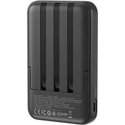 Зовнішній акумулятор XO PR288 10000mAh 22.5W Black (XO-PR288-BK) [172658] - мініатюра 3