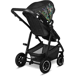 Коляска 3 в 1 Lionelo Amber Dreamin, чорна (LO-AMBER DREAMIN (3in1)) - мініатюра 6