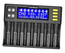 Зарядний пристрій LiitoKala Lii-S8 Carcable універсальний - інтелектуальний - 8 каналів