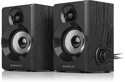 Акустична система Real-EL 2.0 S-200 Black (EL121200008) - мініатюра 4