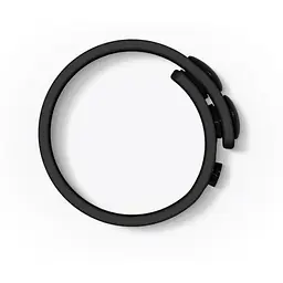 Регульоване ерекційне кільце на кнопках Love To Love Hero Ring - Black Onyx - мініатюра 2