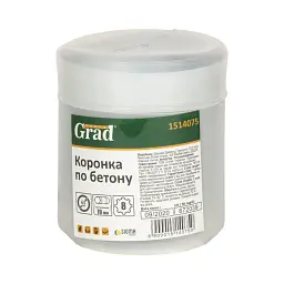 Коронка по бетону Ø65×70мм 8 зубців (тубус) GRAD (1514075) - мініатюра 4