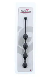 Анальний ланцюжок See You Four Beads Anal Black - мініатюра 2
