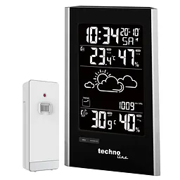 Метеостанція Technoline WS9060 Чорний-Сірий