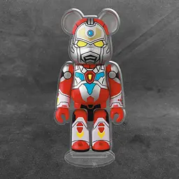 Акрилова колекційна фігурка Bearbrick Gridman