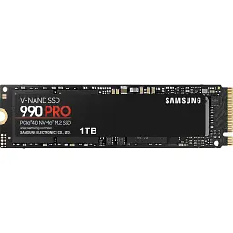Накопичувач SSD M.2 2280 1TB 990 PRO Samsung (MZ-V9P1T0BW)