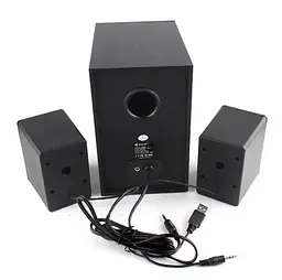 Компьютерные колонки 2.1 Kisonli U2700BT, Bluetooth, AUX, 5W+2x3W - мініатюра 3