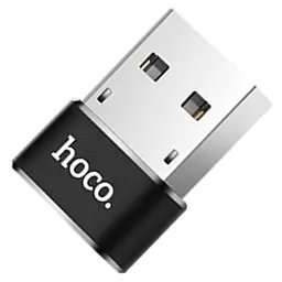 Adapter Hoco UA6 USB -> Type-C Black - мініатюра 4
