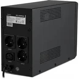 Пристрій безперебійного живлення Vinga LED 1200VA ( (VPC-1200PRM3) ) (VPC-1200PRM3) - мініатюра 4